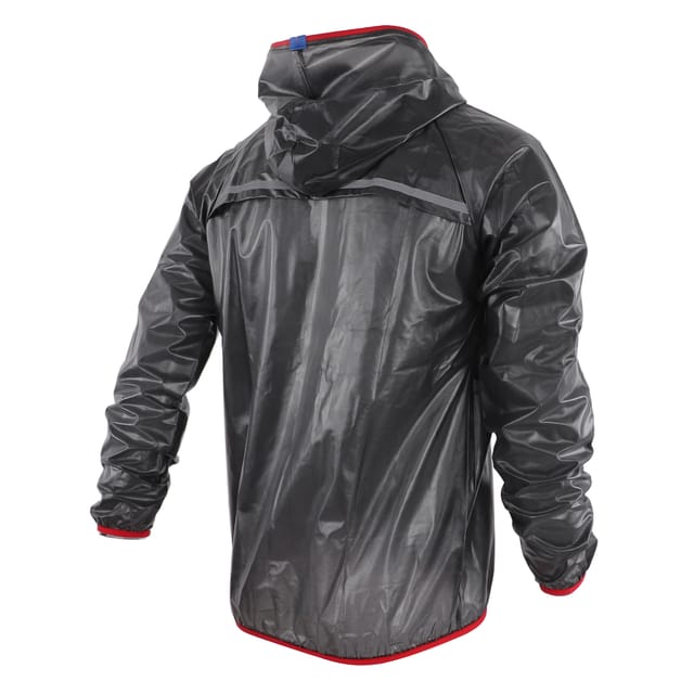 Wasserdichte Regenjacke Mit Reflektierendem Gürtel Für Outdoor-arbeit, Radfahren Und Sport – Größe Xl