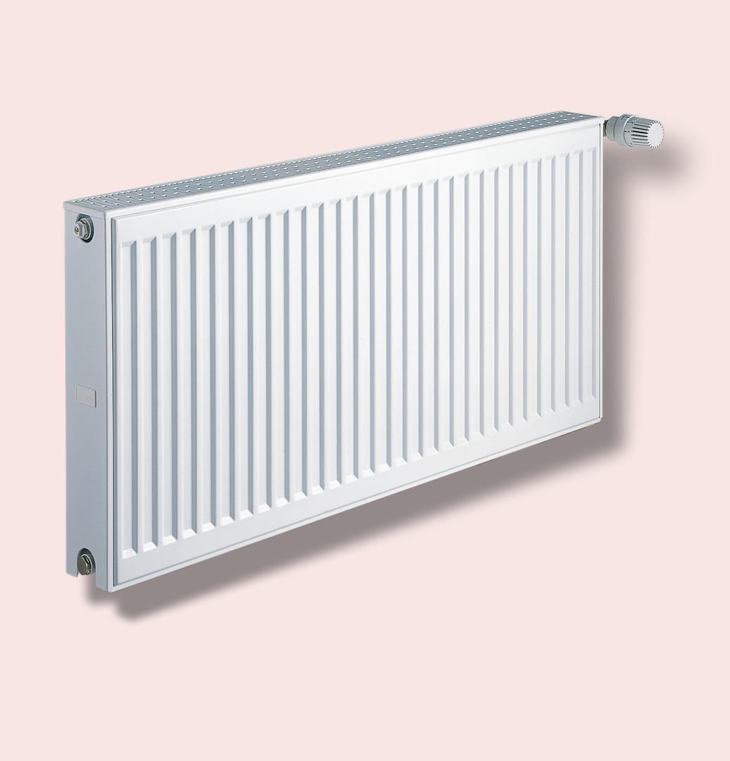 Kermi Profil-k Typ11 Bh900x61x600mm M. Abdeckung 10 Bar Qn 834 Weiß