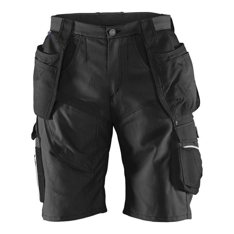 [gebraucht] B-ware Kübler Workwear Shorts 2451 Schwarz Ergonomisch Handwerker Cordura Taschen 66