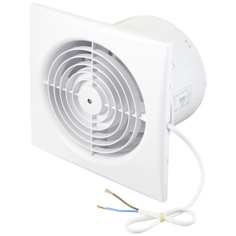 [gebraucht] B-ware Sygonix Wand- Und Deckenlüfter 230v 150mm 18w 320m³/h 35db Weiß Kunststoff