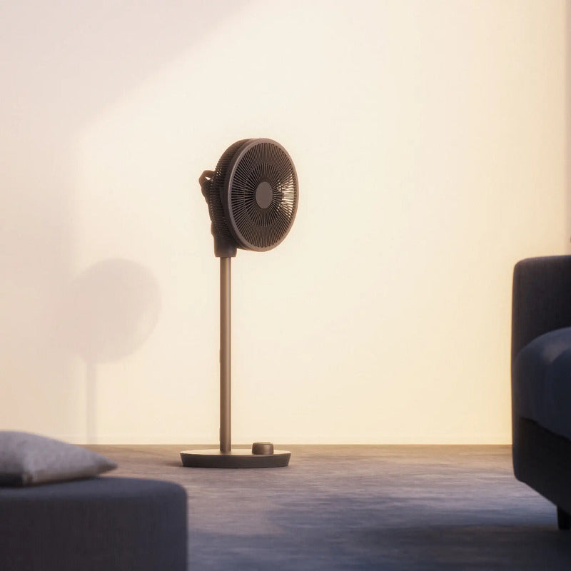 [gebraucht] B-ware Ell Breeze Dual Ventilator 2-in-1 Standventilator Tischventilator Anthrazit