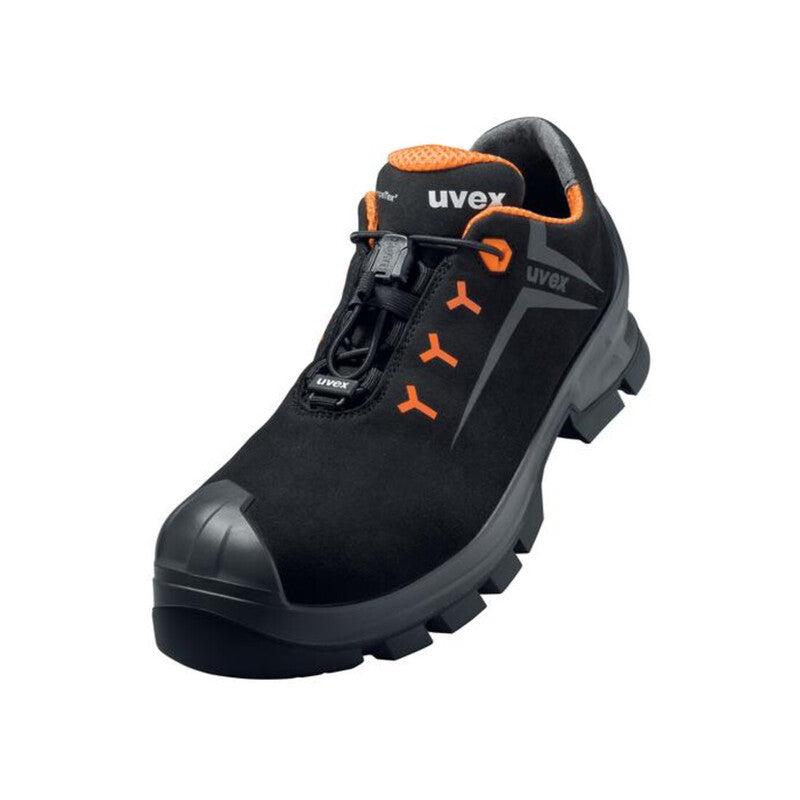 [gebraucht] B-ware Uvex Sicherheitshalbschuhe S3 Wr Hi Hro Src Weite 12 Größe 44 Schwarz Orange