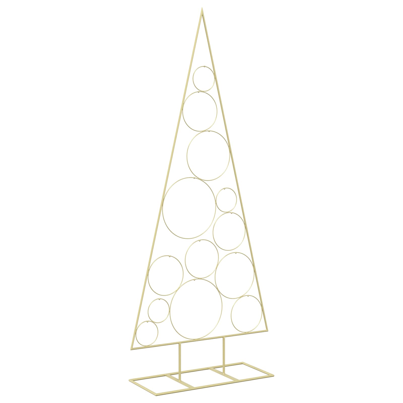 Metall-weihnachtsbaum Mit Rundem Ständer Kuopio 150 Cm Stahl Vidaxl