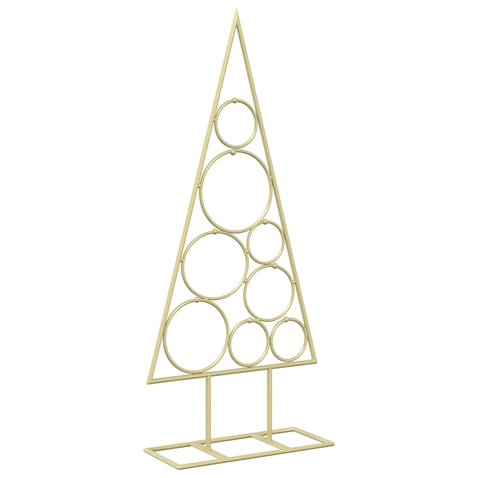 Metall-weihnachtsbaum Mit Rundem Ständer Kuopio 60 Cm Stahl Vidaxl
