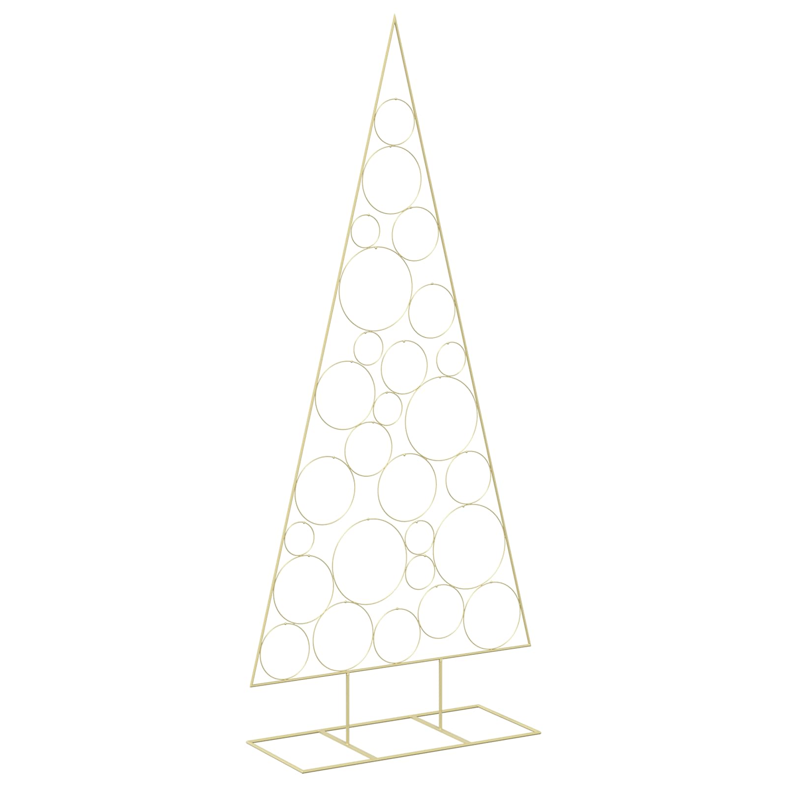 Metall-weihnachtsbaum Mit Rundem Ständer Kuopio 210 Cm Stahl Vidaxl