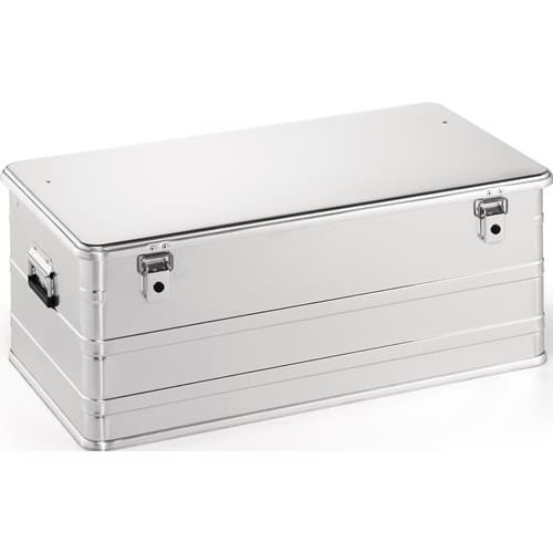 Nordwest Aluminiumbox L902xb495xh367mm 140l M.klapphebelverschlüssen M.bohrungen