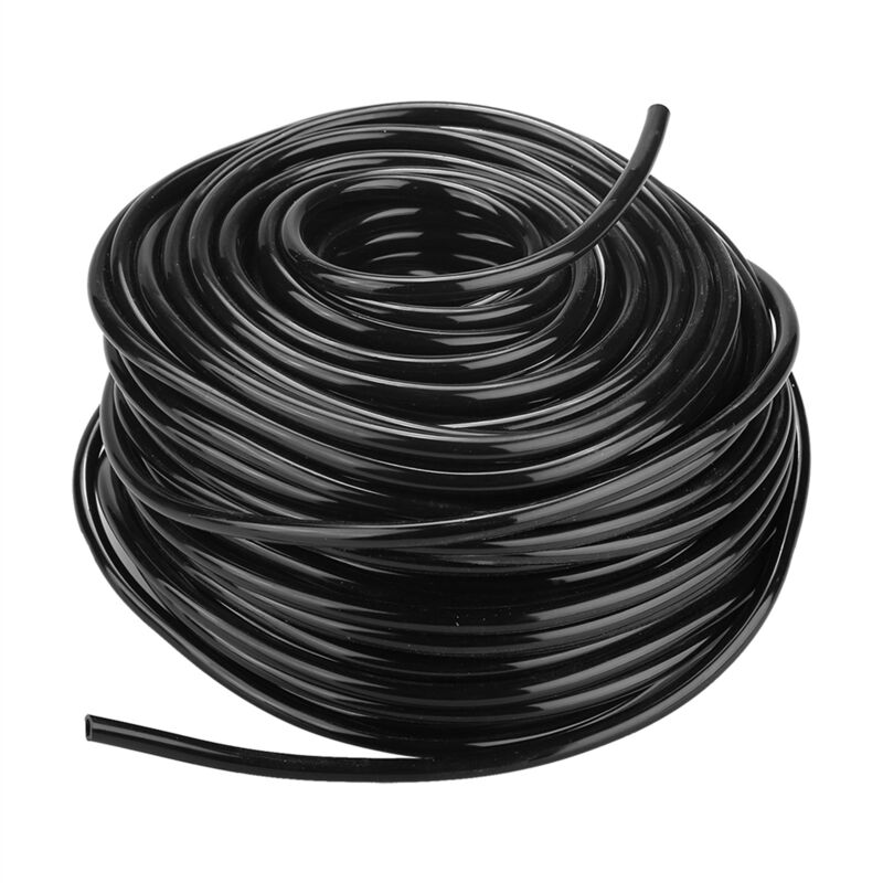 Mikro-tropfbewässerungs-verbindungsschlauch, Pvc, 4/6 Mm, Mikroflexibel, Für Die Industrielle Landwirtschaft, Rasen- Und Gartenbewässerung (50 M)
