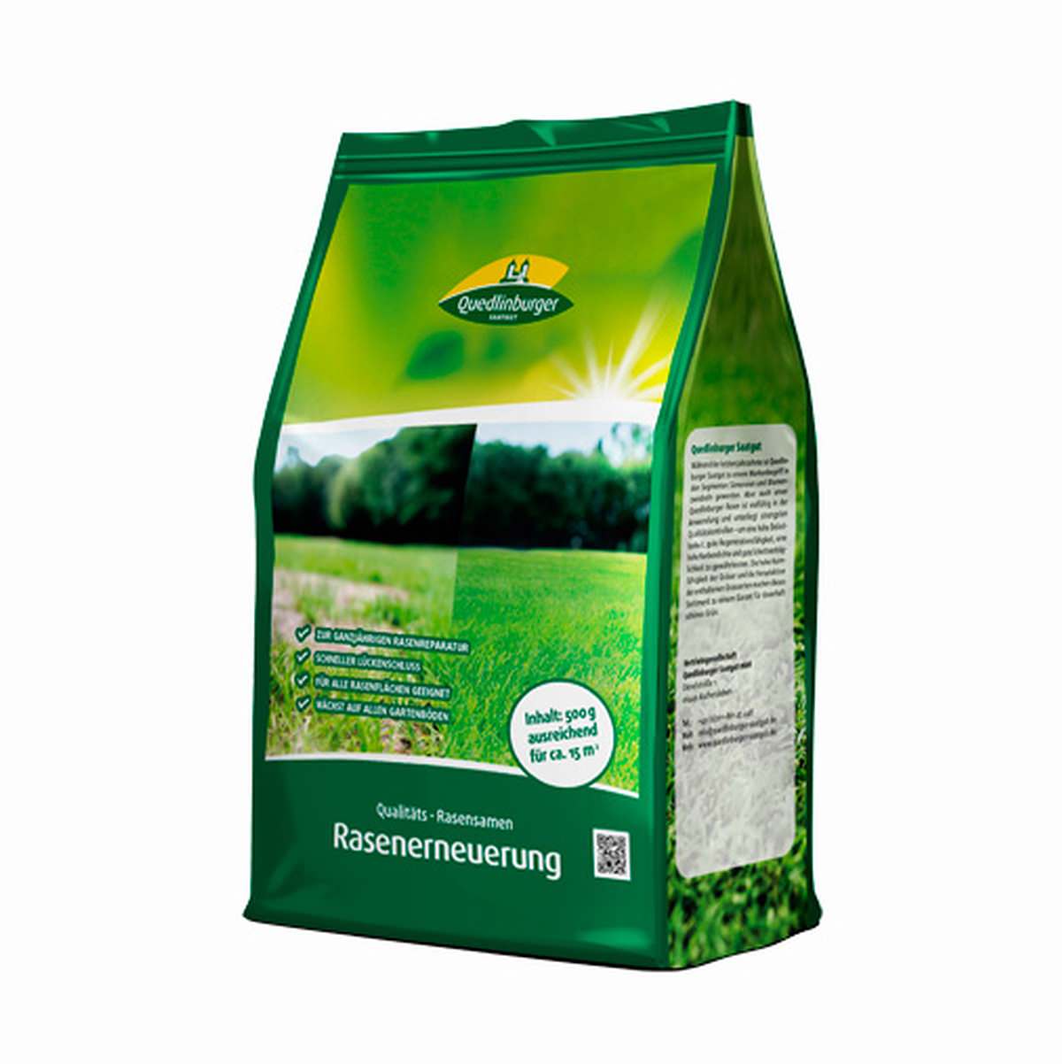 Quedlinburger Klbb Rasenerneuerung 0,5 Kg - Rasensamen
