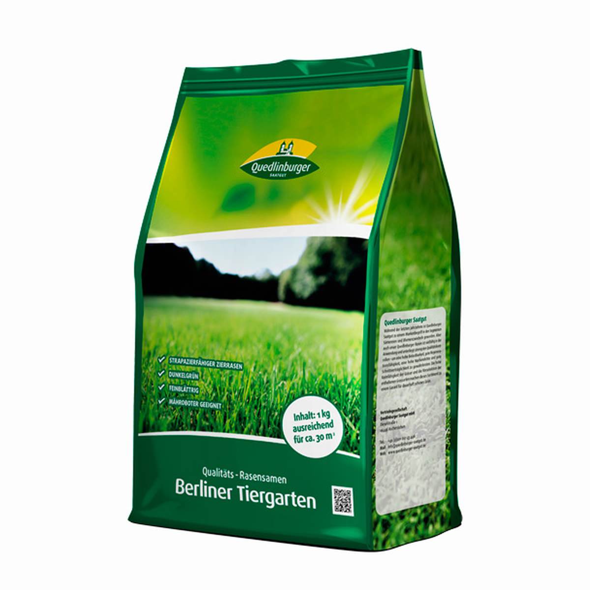 Quedlinburger Klbb Berliner Tiergarten 1 Kg - Rasensamen