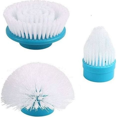 Ersatzbürstenköpfe Für Spin Scrubber Mit 3 Multifunktions-sets Und Adapter