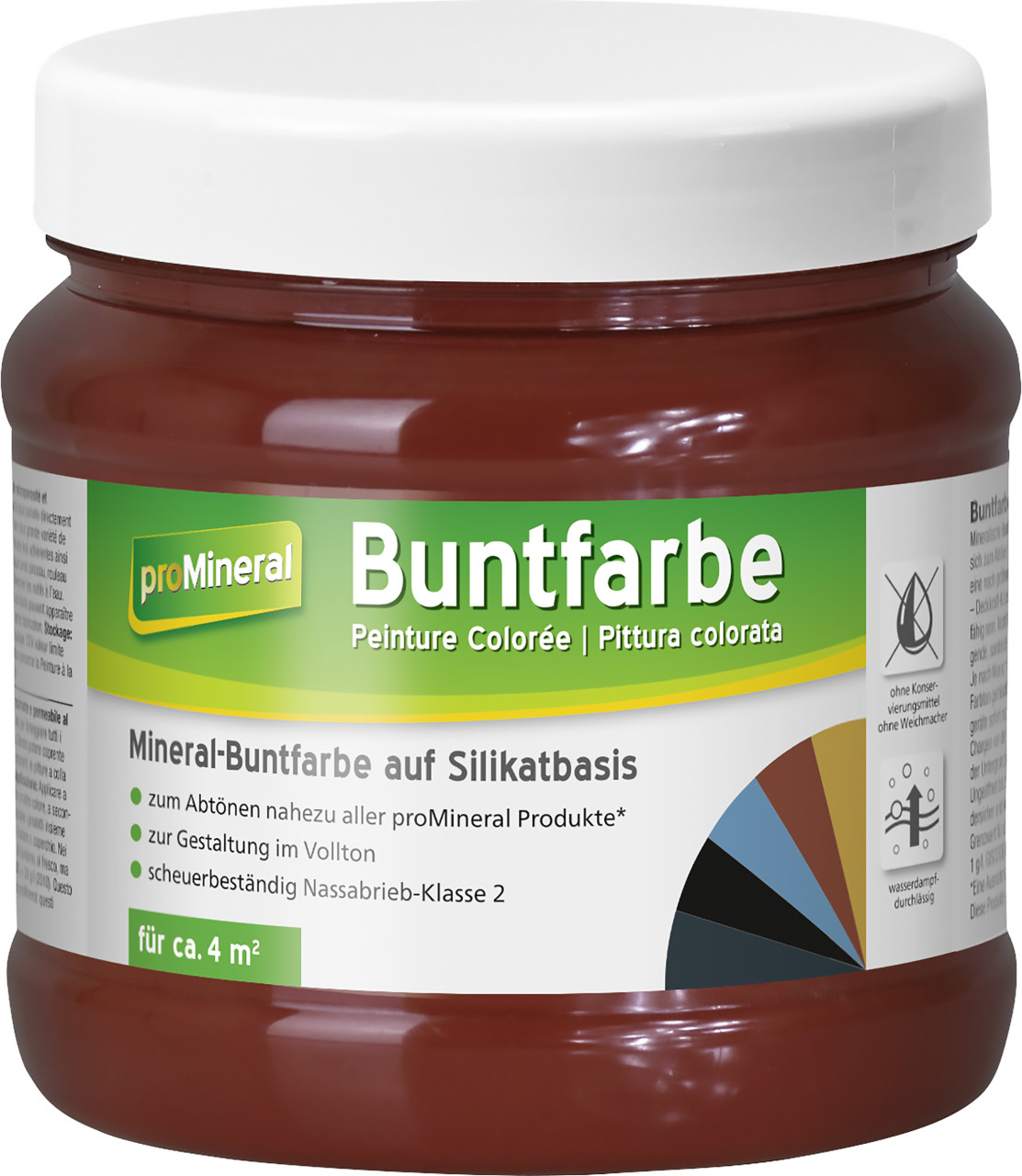 proMineral Buntfarbe Wilder Wein 750 ml