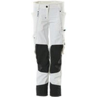 Hose mit Knietaschen ADVANCED, Weiß, Größe 76C38 Bild 2