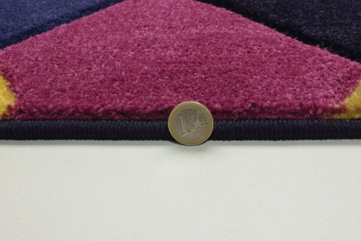 FLAIR RUGS Teppich SAMBA, Höhe: 10 mm, Handgeschnitzt Bild 5