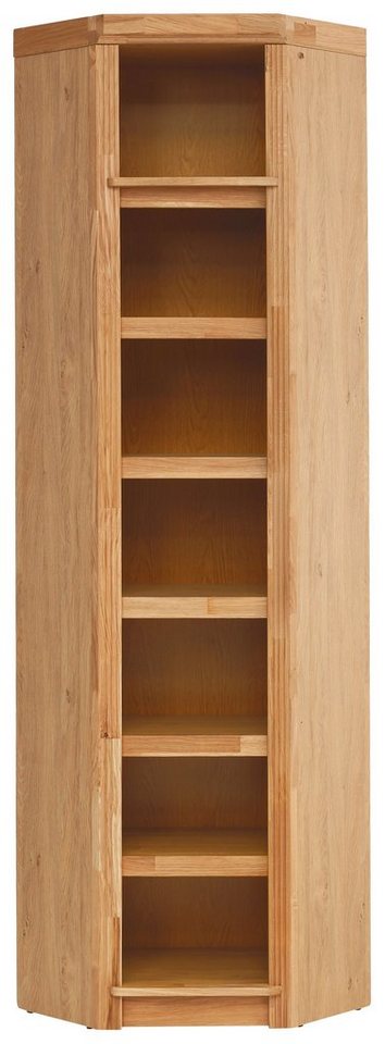 OTTO home Eckregal Soeren mit Eiche-Elementen, Regal Höhe 220 cm, FSC®-zertifiziert, passend für Regale Soeren mit einer Tiefe von 29 cm Bild 4