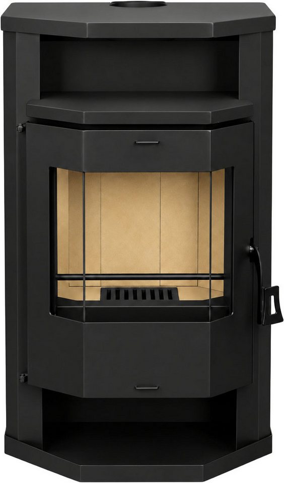Hanseatic Kaminofen "Prios" Stahl, 6,4 kW, Zeitbrand Bild 5