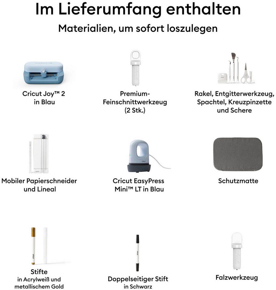 Cricut Papierschneidegerät JOY 2™ Ultimate Bundle Bild 4