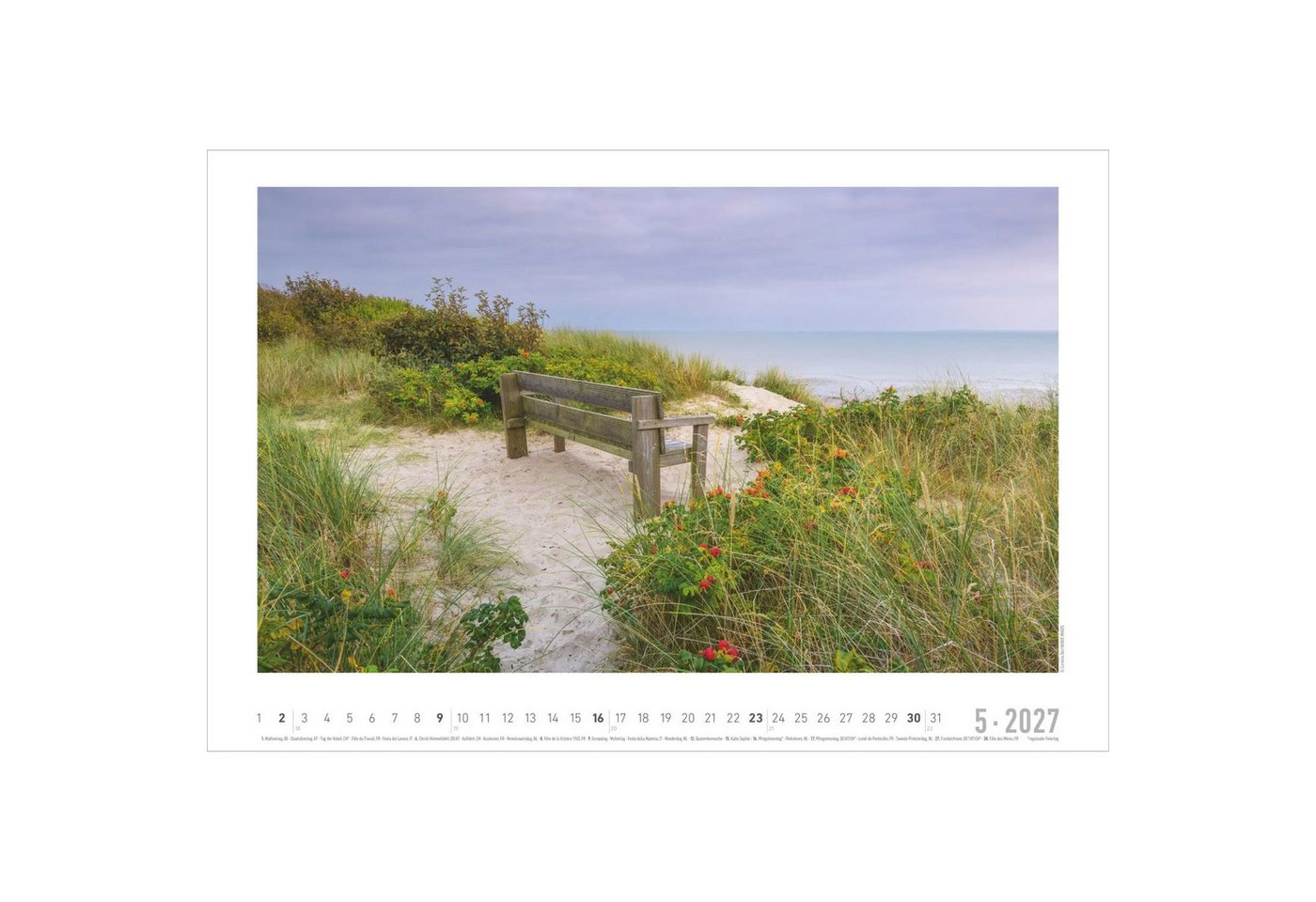 NEUMANN Wandkalender Seeblicke 2027 Bild 2