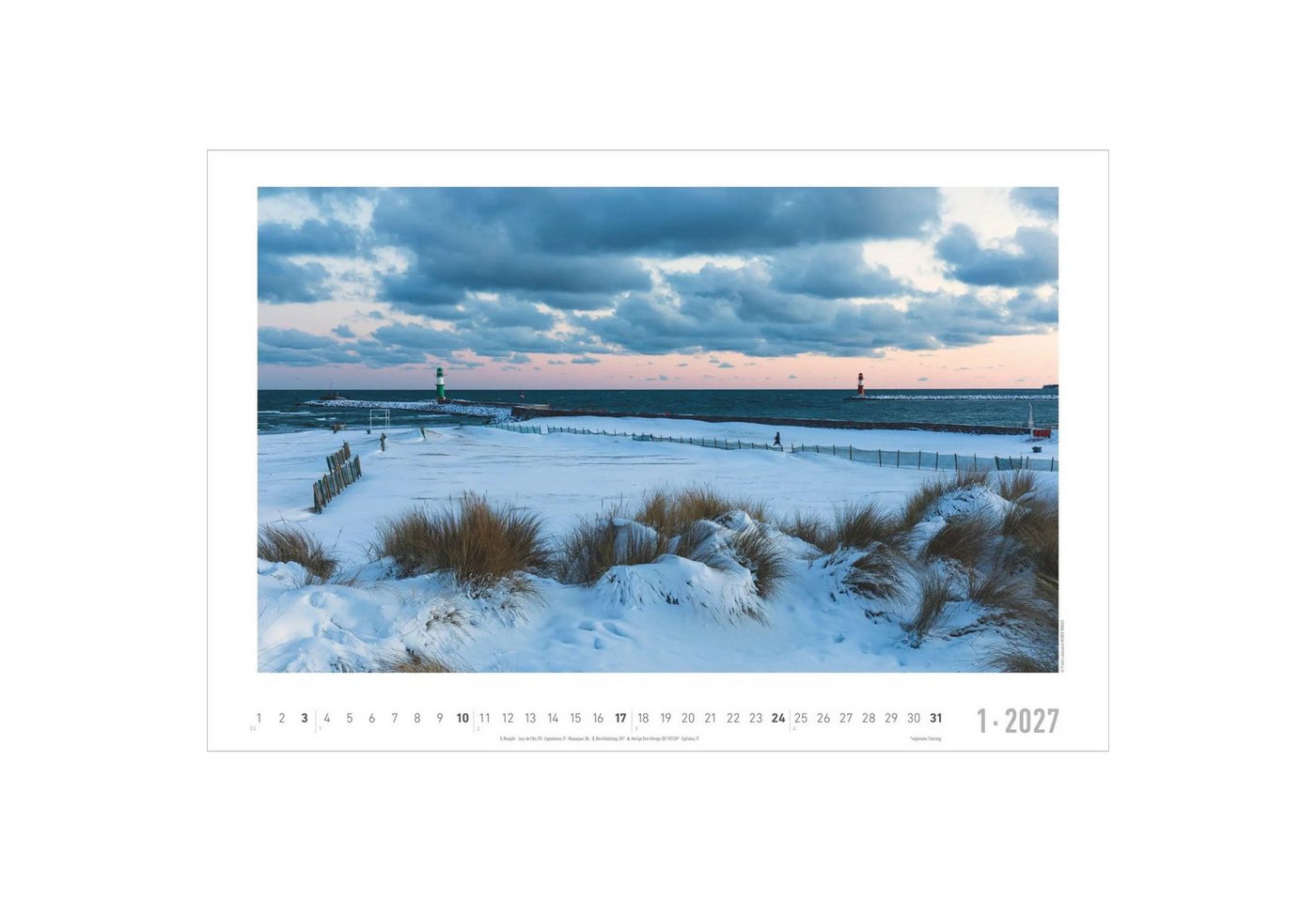 NEUMANN Wandkalender Seeblicke 2027 Bild 5