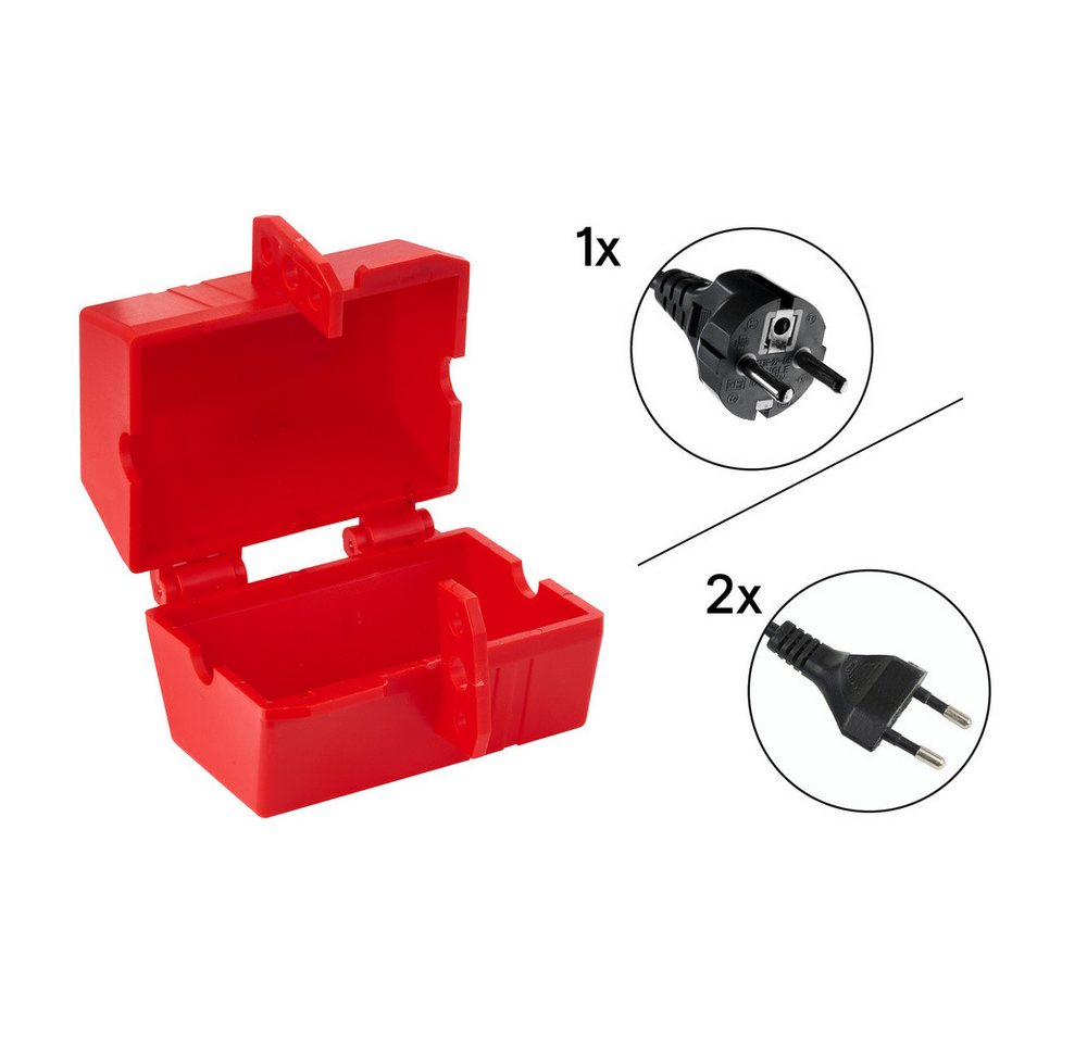 Sygonix Steckdose Sygonix SY-6872528 Schutzbox (L x B x H) 88 x 64 x 64 mm 1 St. Bild 2