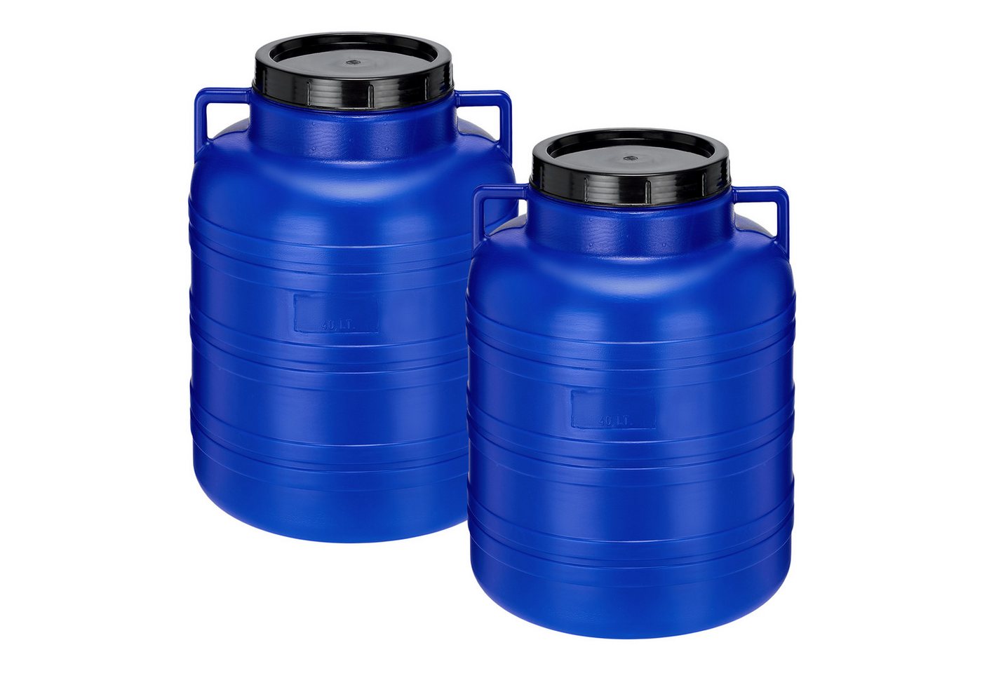 Garronda Regentonne Set 40 Liter Futtertonne BPA-frei Lebensmittel-Fass GD-0127, 40 l, (2-tlg), BPA-Frei