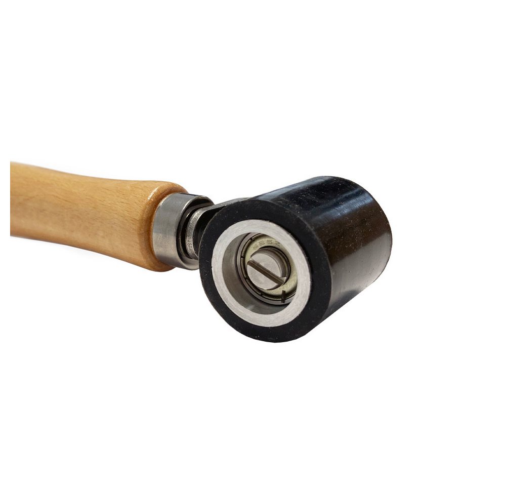 Hanse Syntec Systems Andruckwalze Profi Silikon Andrückrolle, 1-tlg.,30mm Durchmesser, 45mm Rollenbreite