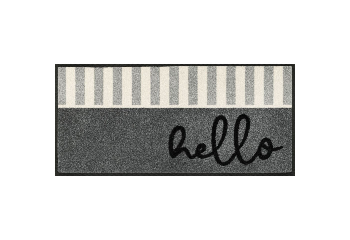 wash+dry by Kleen-Tex Fußmatte Hello Stripes, 75 x 35 cm