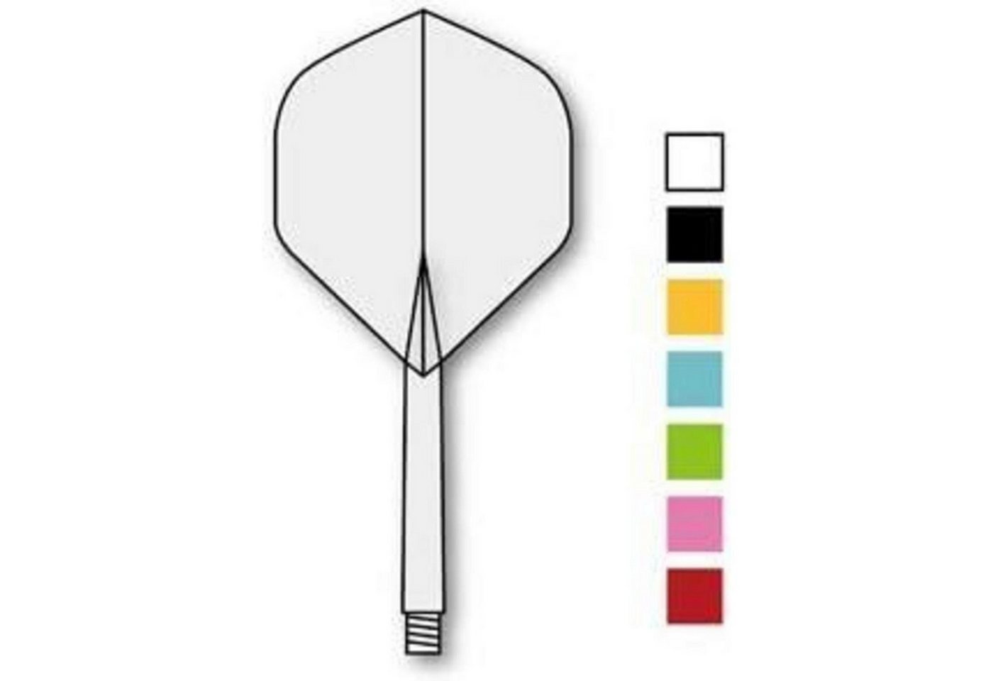 LuxusKollektion Dartscheibe Personalisierte integrierte Dartschäfte und Dart Flights Schwarz Bild 4