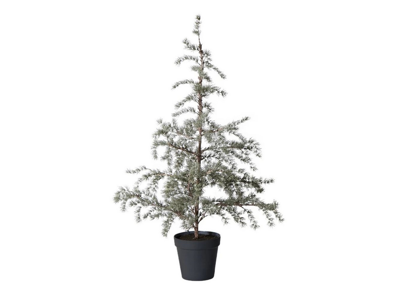 Winterliche Kunstpflanze Kunstbaum mit Beleuchtung CEDILLE, Lene Bjerre, Höhe 120 cm