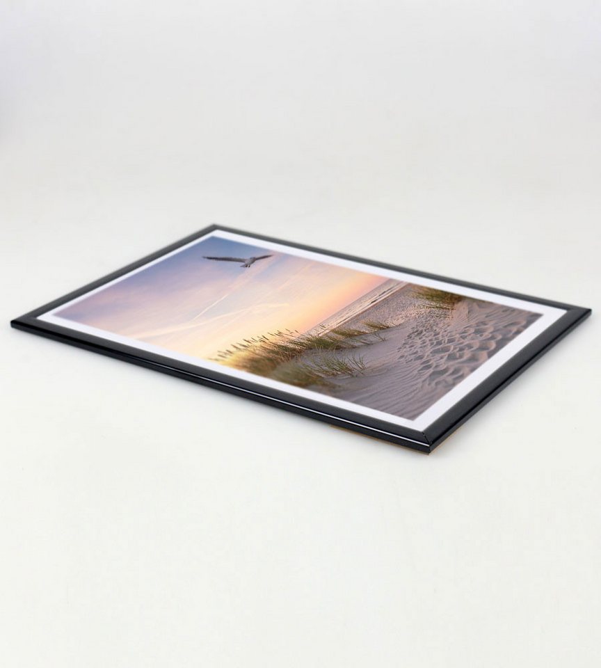 IDEAL TREND Bilderrahmen Set Bilderrahmen 21x29,7 DIN A4 Fotorahmen aus Kunststoff Bilder Foto, für 3 Bilder (3 St), Kunststoff Bilderrahmen mit Kunststoffglas Bild 5