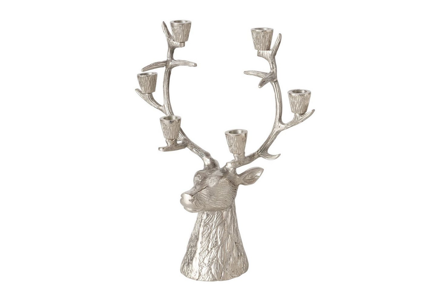 MF Kerzenleuchter Kerzenleuchter Hirsch Theodor – Elegantes Tischaccessoire Bild 2
