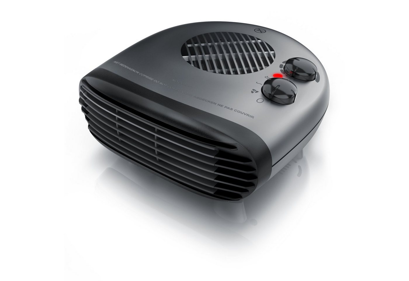 Brandson Heizlüfter Schnellheizer 2000 W für Bad & Büro, 3 Stufen, regelbarer Thermostat, 2000 W, kompakt, geräuscharm, Überhitzungsschutz, automatische Abschaltung Bild 3