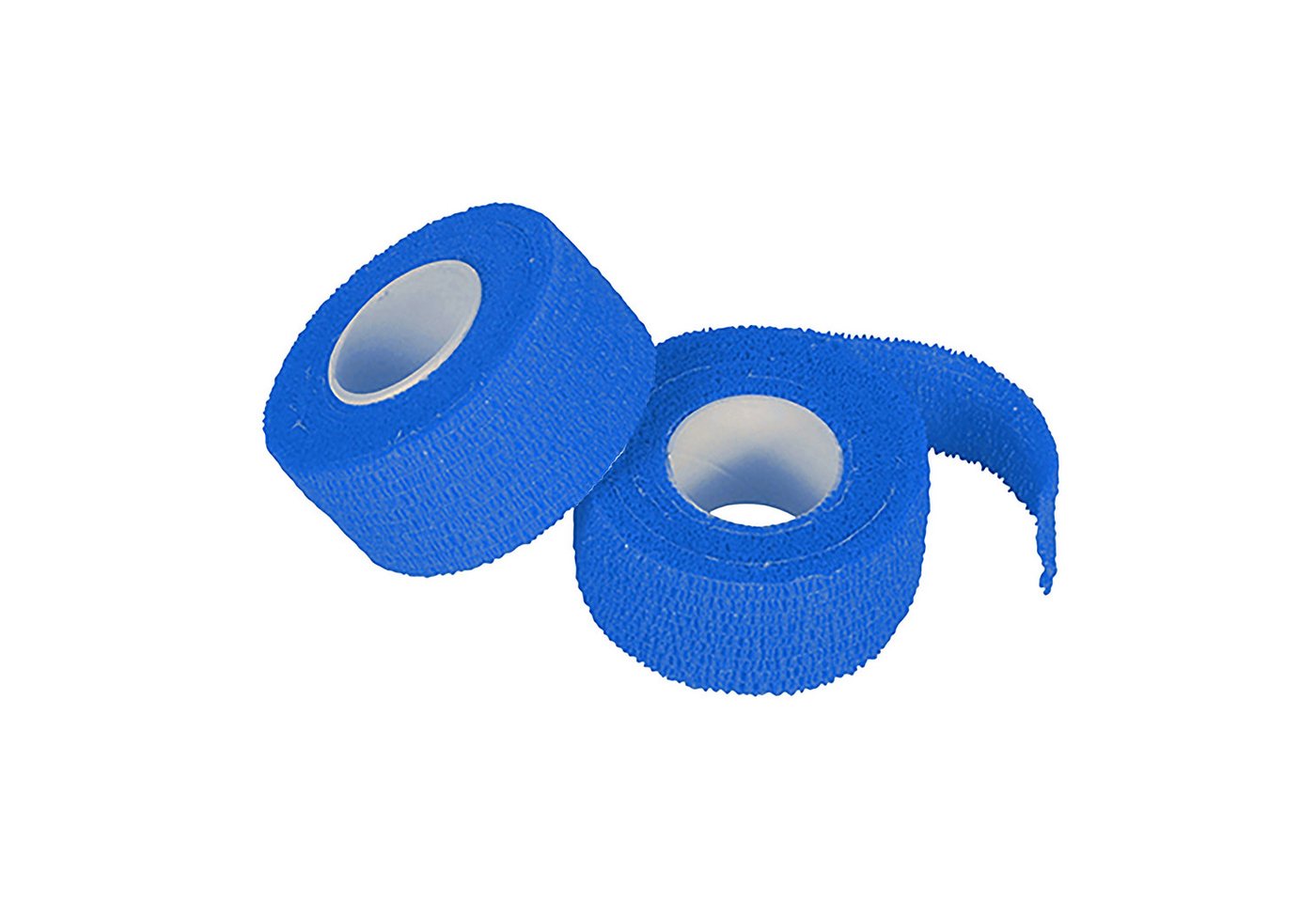 LifeMed Fixierpflaster 9x PFLASTERVERBAND Set 2,5cmx5m Blau selbsthaftend elastisch 95 Wundverband Fingerpflaster Haftbandage Fixierbandage Pflaster Bild 3
