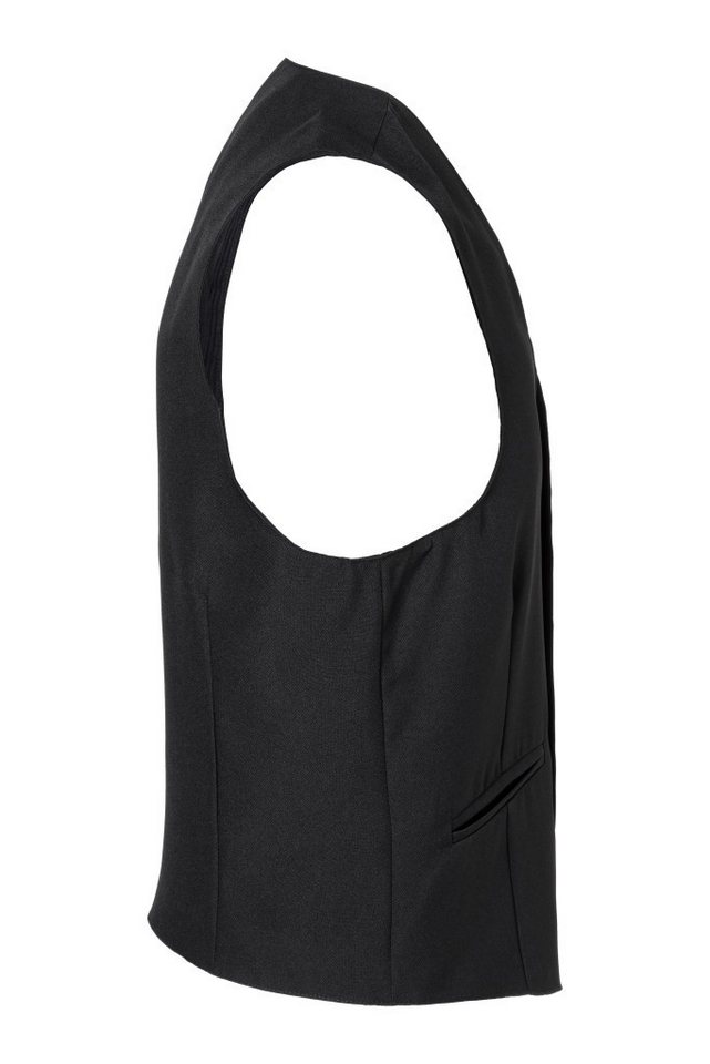 Karlowsky Fashion Arbeitsweste KARLOWSKY Herren Serviceweste BASIC V-Ausschnitt Schwarz Bild 5