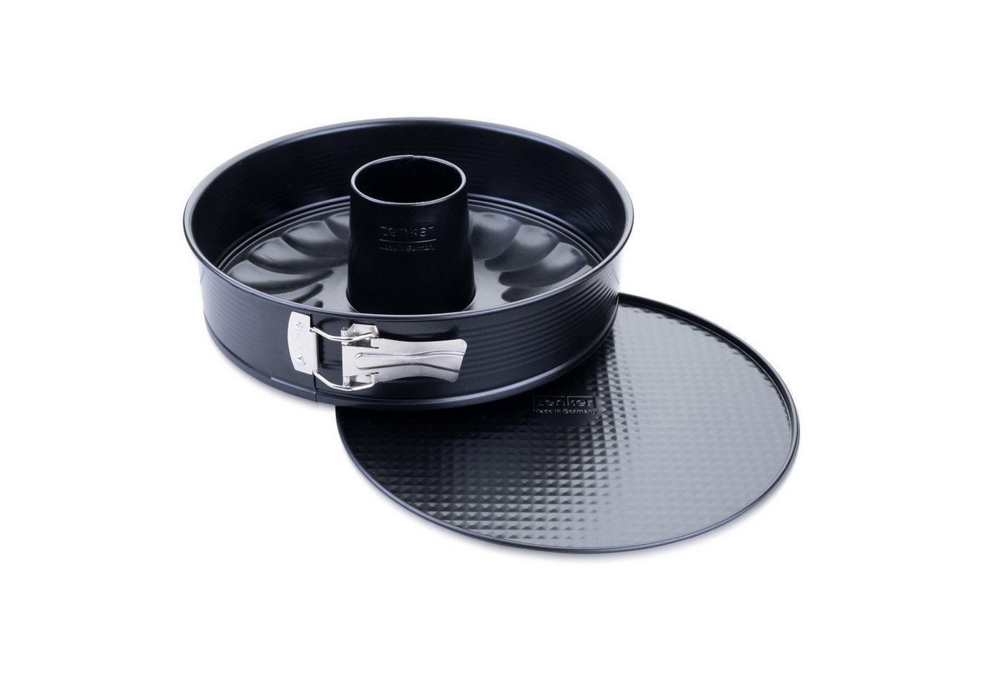 Zenker Springform mit Flach- und Rohrboden, Kuchenform, Backform Bild 5
