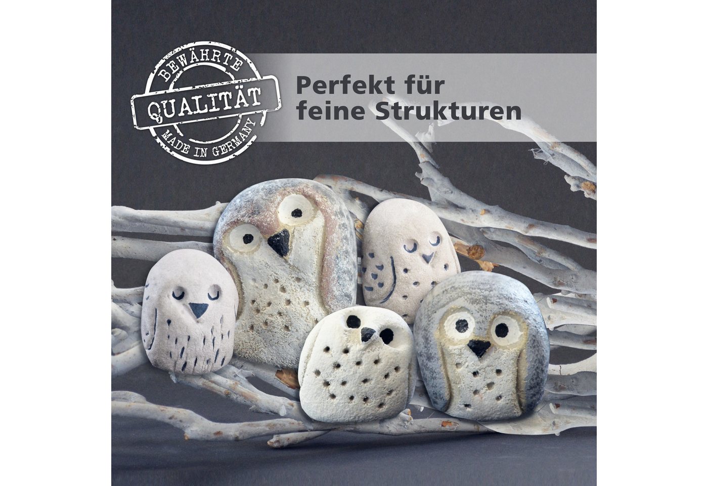 LM-Kreativ Beton Knetbeton faserverstärkt, feinkörnig, selbsttrocknend