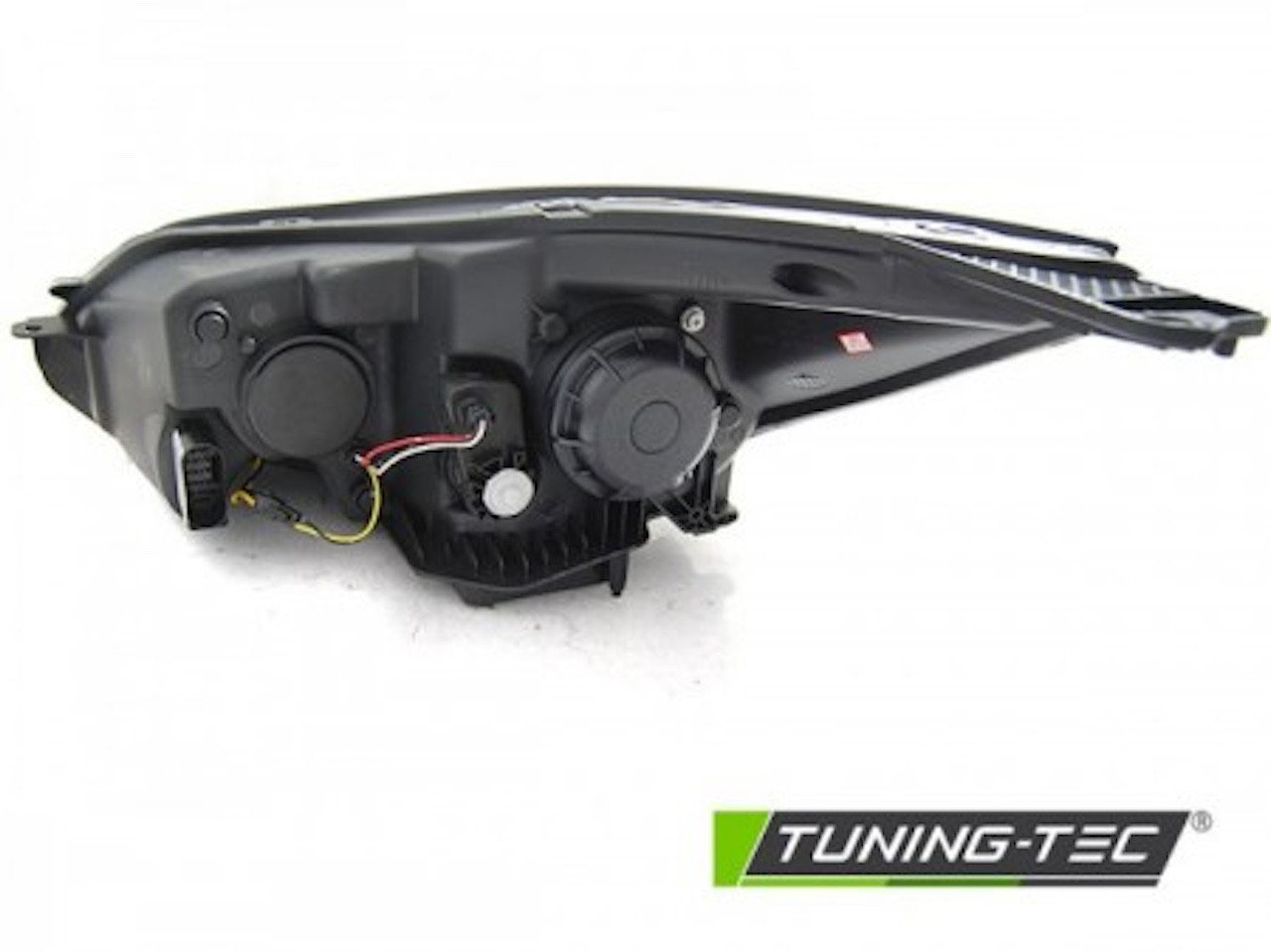 LLCTOOLS KFZ-Ersatzleuchte LED Scheinwerfer Passend für Ford Focus Mk3 11–14 Chrom H1 H1