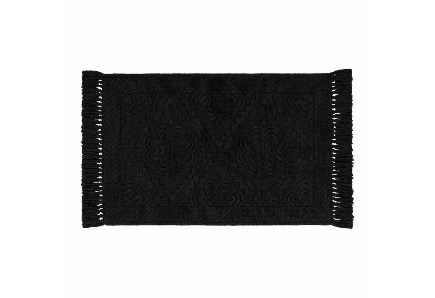 Mirabeau Badematte Badematte Mivorex schwarz, Höhe 60.0 mm, 100% Baumwolle Bild 4