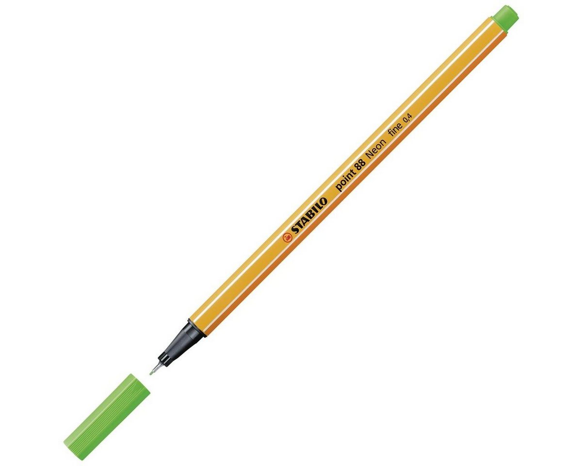 STABILO Fineliner STABILO point 88 Fineliner - 0,4 mm - 20er ColorParade - braun+orange Bild 2