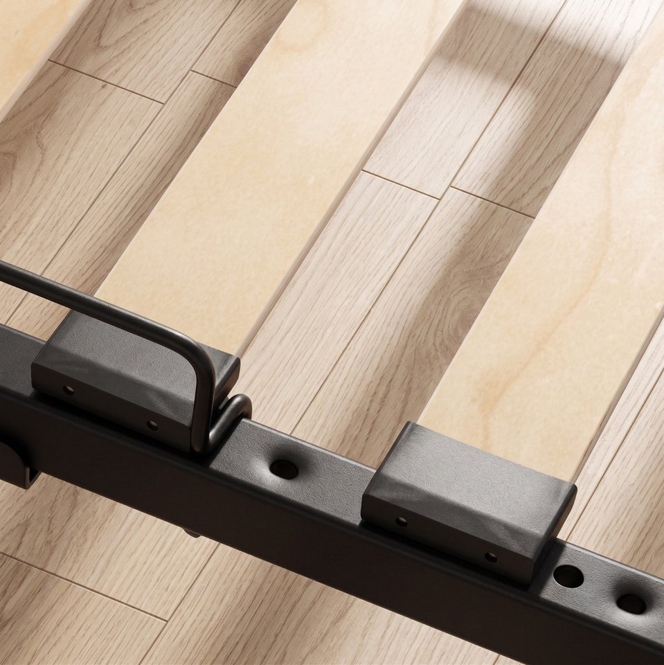 Prima-Online Möbelbeschlag Lattenrost Endkappe 55x9 mm – Seitenhalterung für Federholzleisten (Endkappe), Flexibler und bruchfester Kunststoff, werkzeuglose Steckmontage. Bild 2