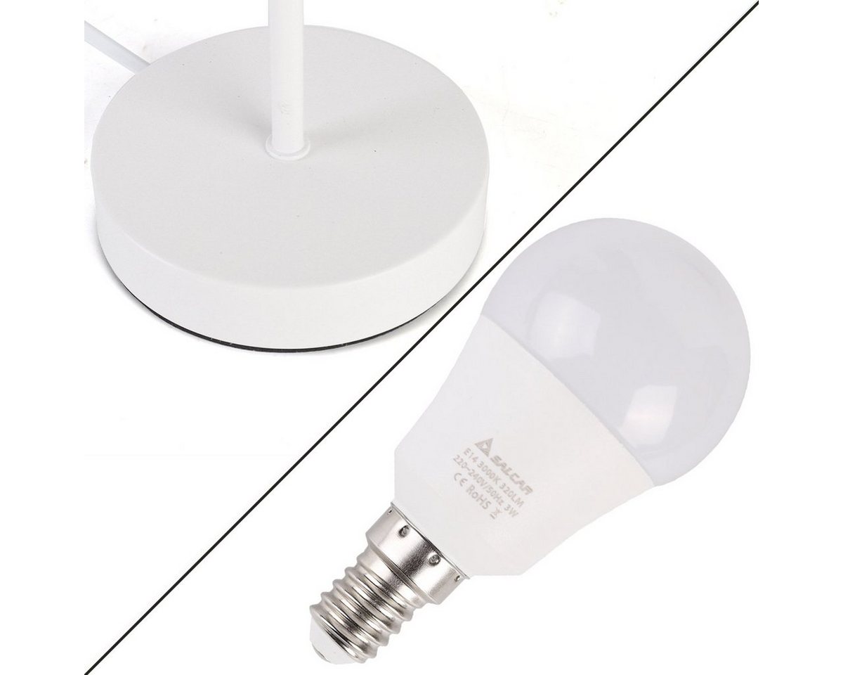 Salcar Papierstern Papierstern LED Beleuchtung Weihnachten Stern Weihnachtsdeko Innen, Weihnachtsdekoration für Wohnzimmer, Schlafzimmer, Fenster, 35cm Bild 5