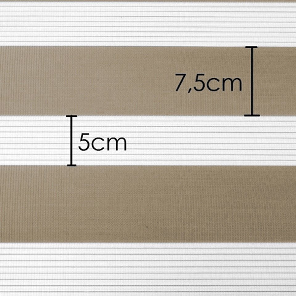 Doppelrollo Klemmfix Click Doppelrollo 3 in 1 Duorollo, beige, Clever-Kauf-24, ohne Bohren, Klemmfix Bild 5