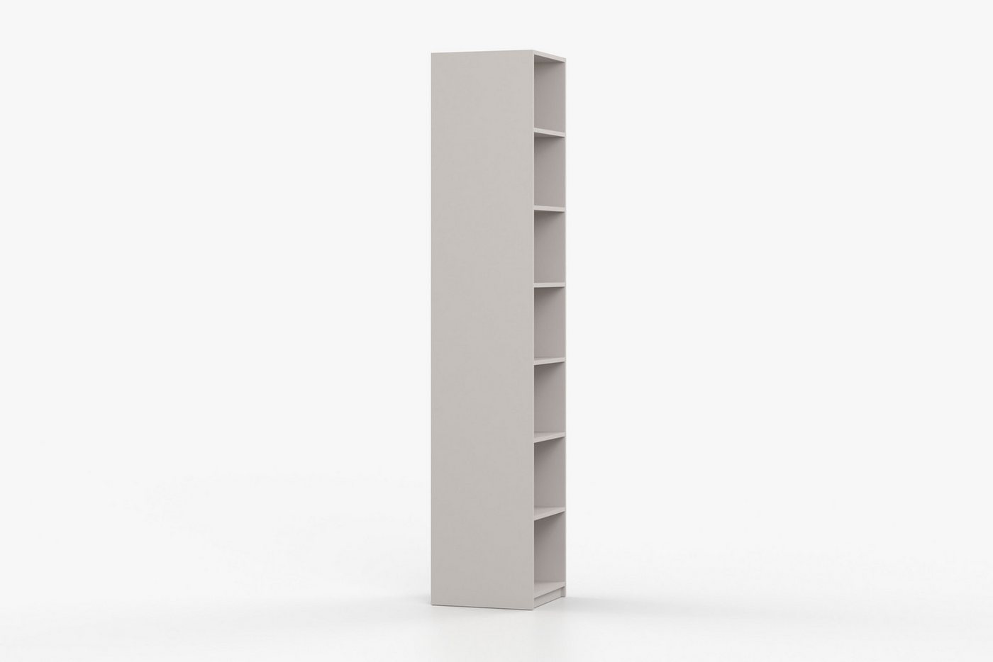 Deine Möbel 24 Regal MANO Standregal in Kaschmir Matt, 40 cm Breit, Bücherregal, Set 1-tlg., mit 7 Fächern, MANO - Kollektion Bild 2