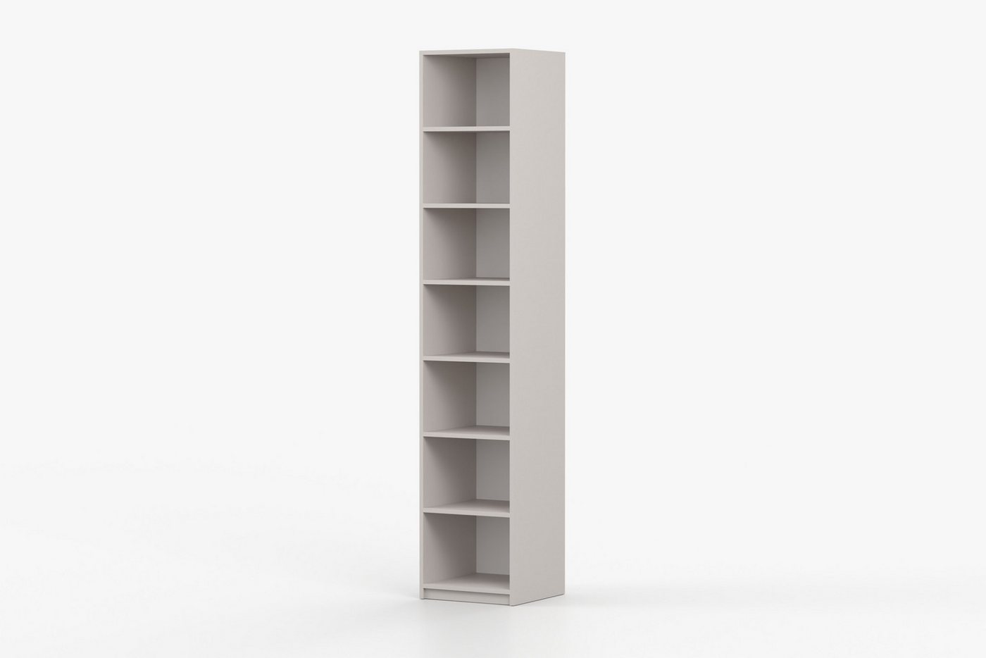 Deine Möbel 24 Regal MANO Standregal in Kaschmir Matt, 40 cm Breit, Bücherregal, Set 1-tlg., mit 7 Fächern, MANO - Kollektion Bild 3