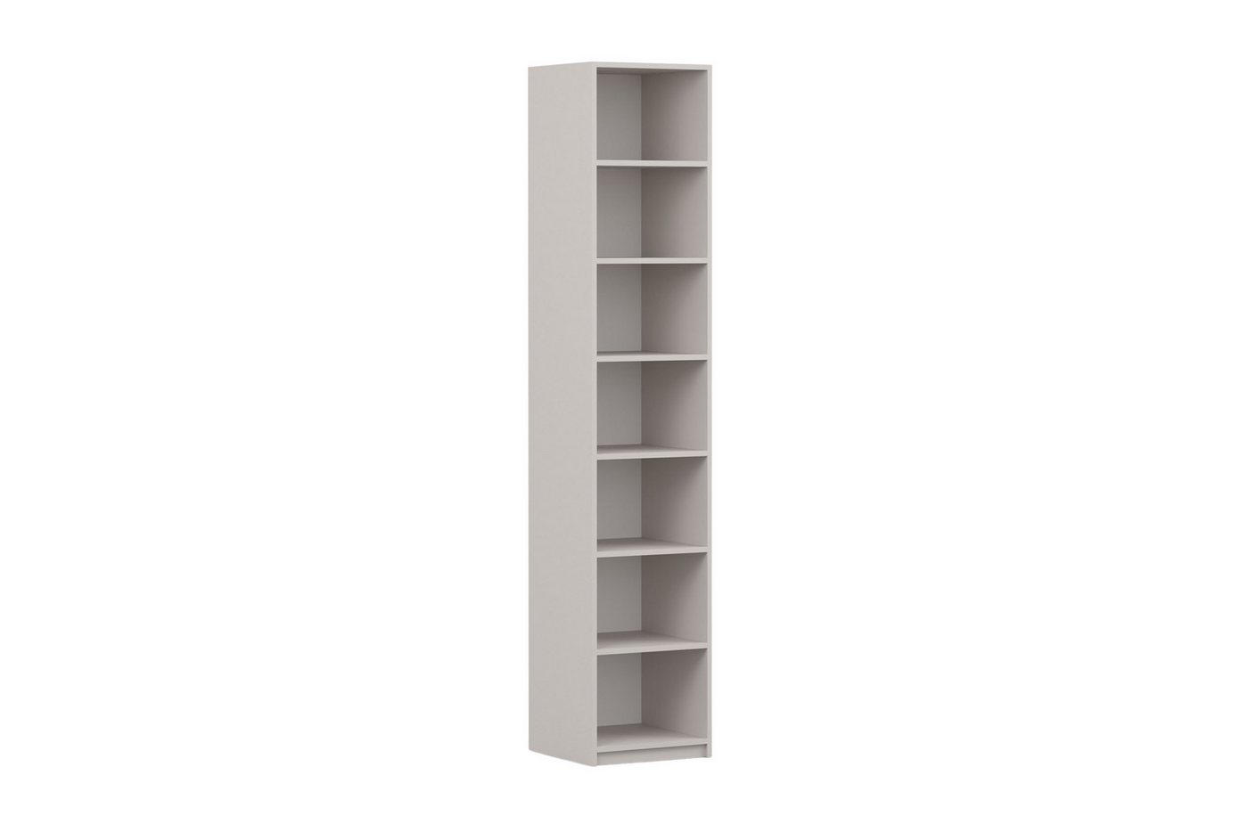 Deine Möbel 24 Regal MANO Standregal in Kaschmir Matt, 40 cm Breit, Bücherregal, Set 1-tlg., mit 7 Fächern, MANO - Kollektion Bild 4