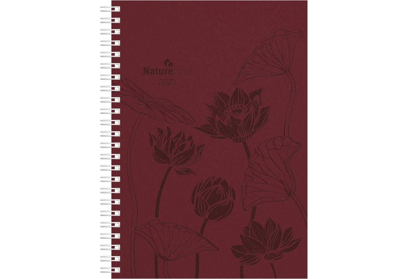Taschenkalender Wochenplaner Flower Ringbuch 2027 Bild 2