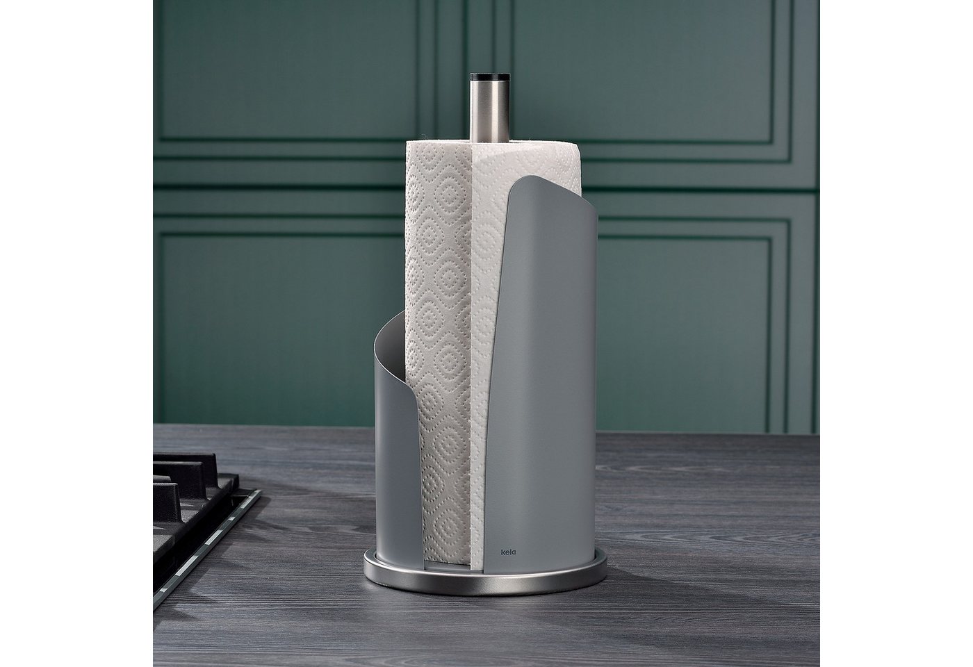 kela Küchenrollenhalter Stella, standfester Halter, breite Öffnung