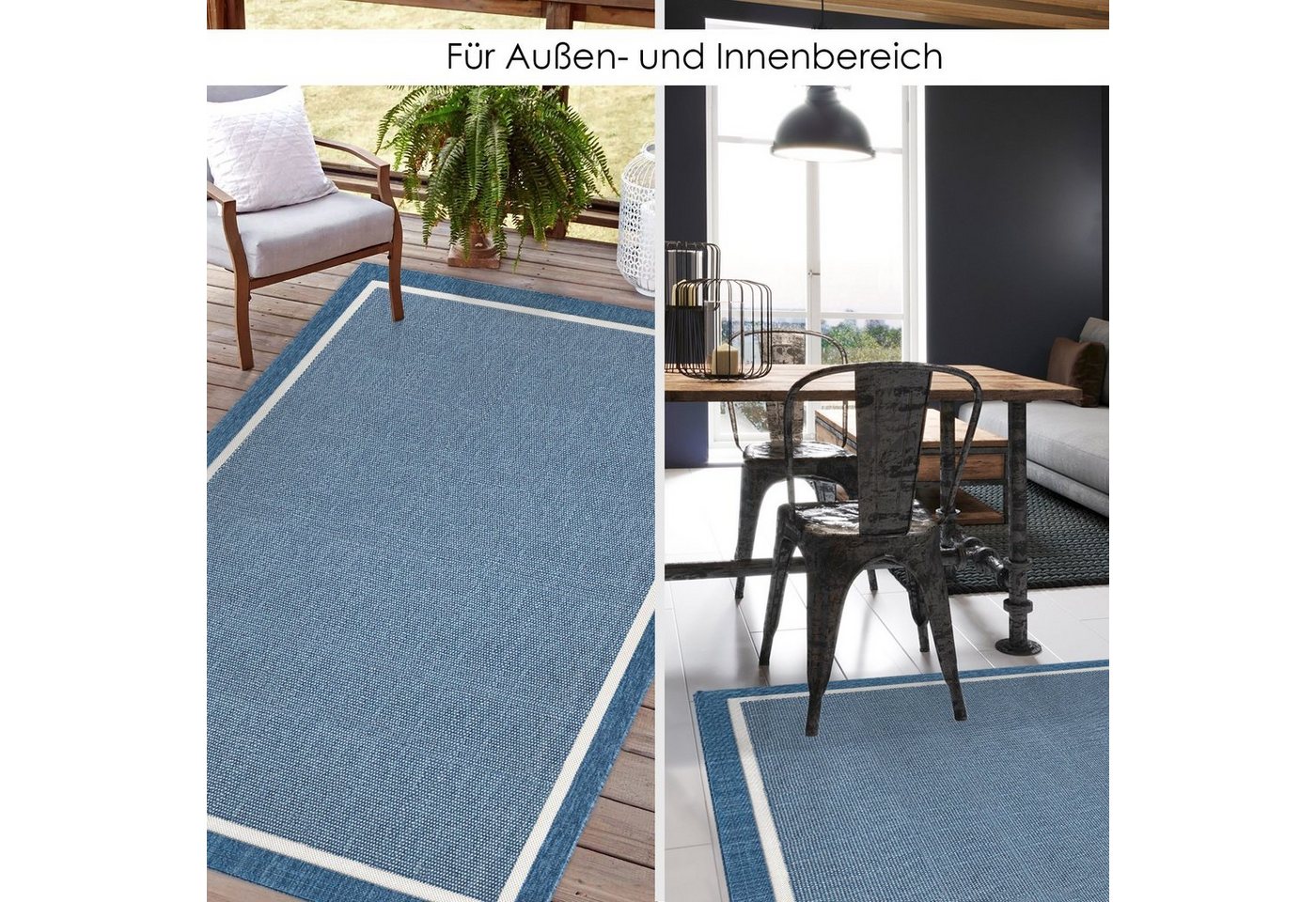 Rikmani Outdoorteppich Outdoor Teppich SAW, FRAME, BRAID Bild 2