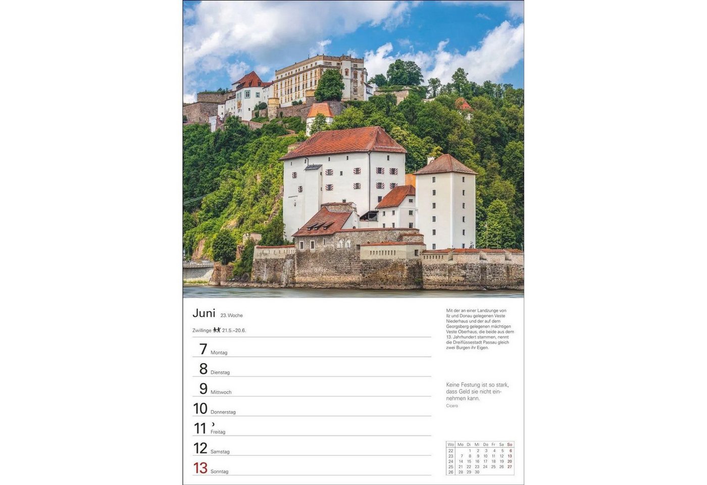 Harenberg Kalender Verlag Wandkalender Deutschland Wochenplaner 2027 - Eine Reise in 53 Bildern Bild 5