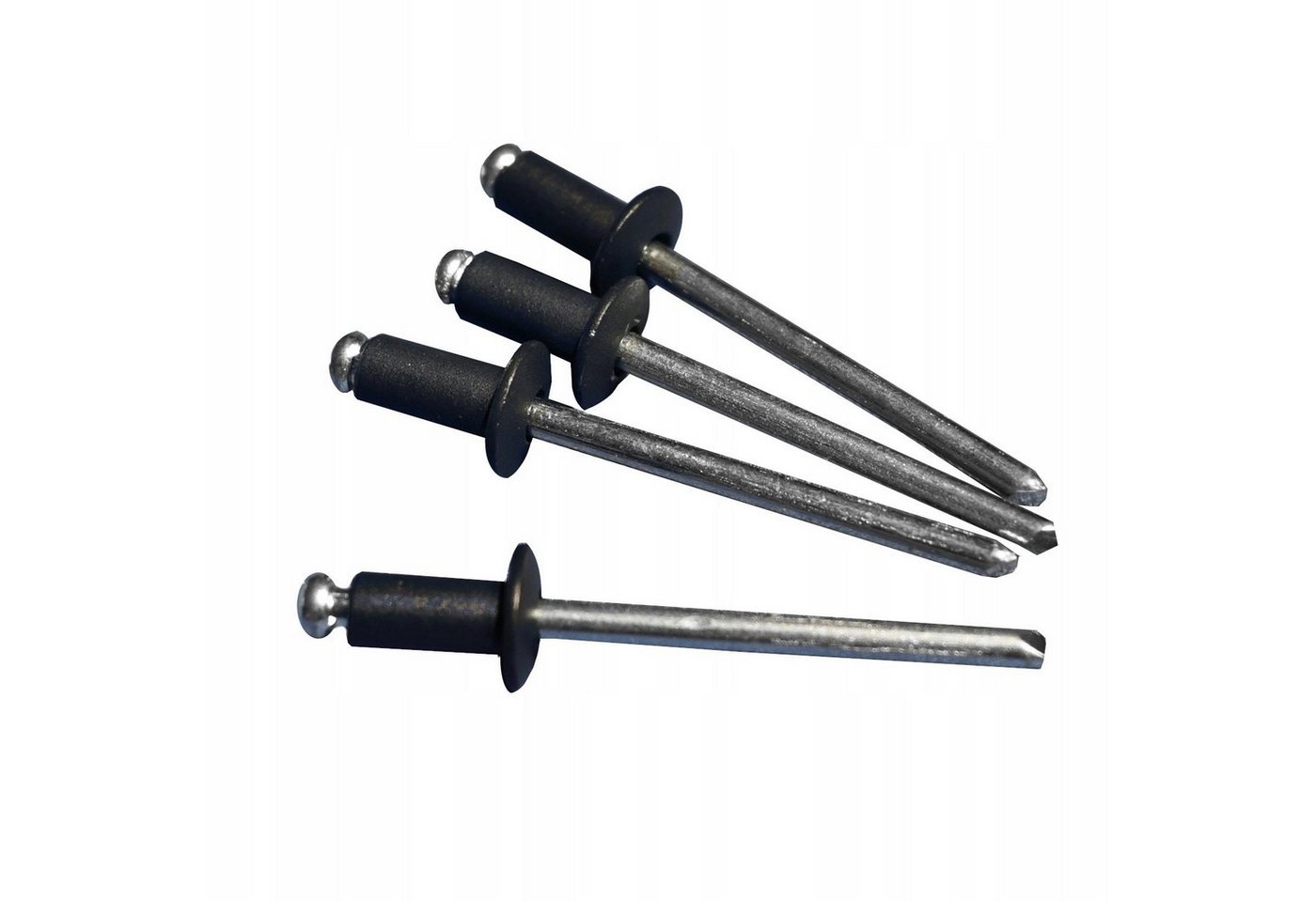 Stop Sun Niete MD/n, 4x8 Niete Weiß/Anthrazit/Goldene Eiche (Packung - 100 Stück)