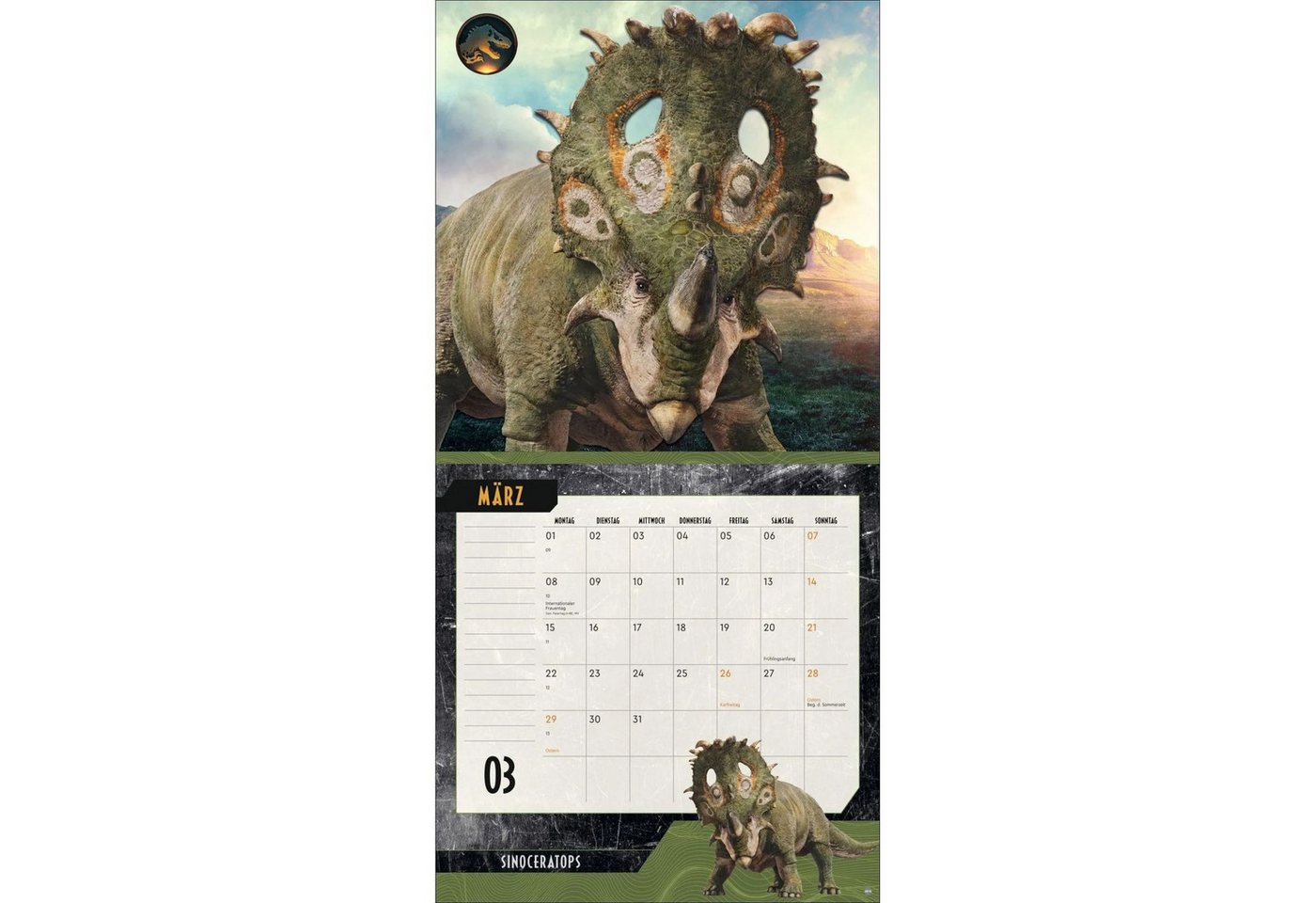HEYE Wandkalender Jurassic World Broschurkalender 2027 Bild 4